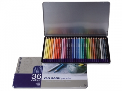 ست مداد رنگی حرفه ای  ونگوگ- 36 رنگ  